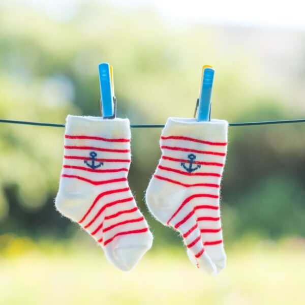 Boleiv Baby Red Striped Socks