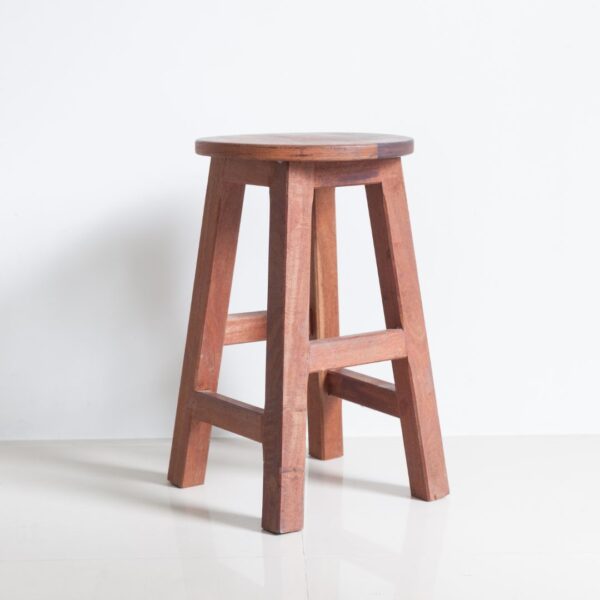 DIT Wooden Round Garden Stool